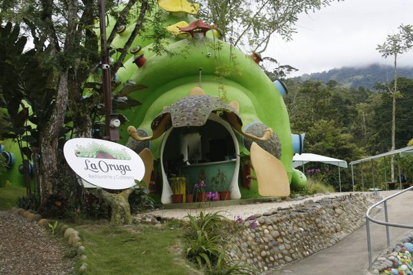 The exterior of La Oruga.