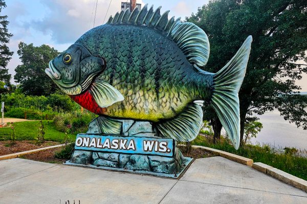 Onalaska, Wisconsin, is the “Sunfish Capital of the World.”