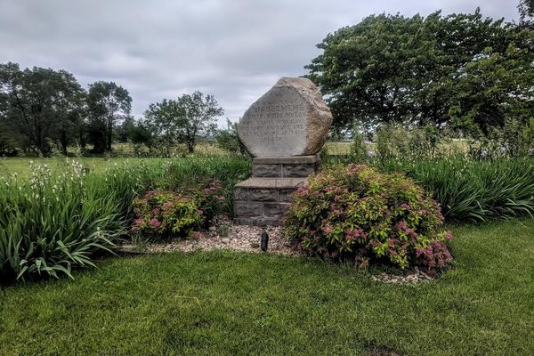 Burial site.