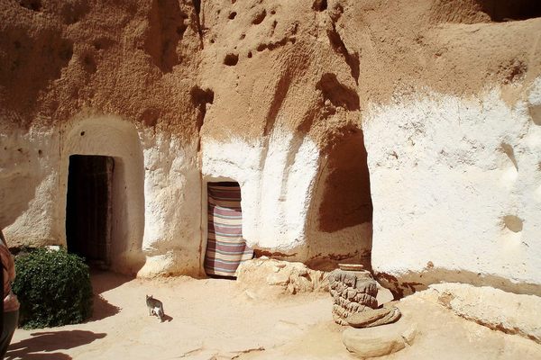 Matmata underground house.