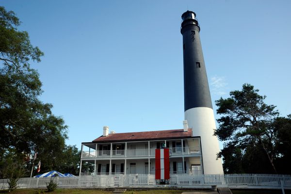 The Pensacola Lighthouse on Naval Air Station Pensacola. “Pensacola Lighthouse” 