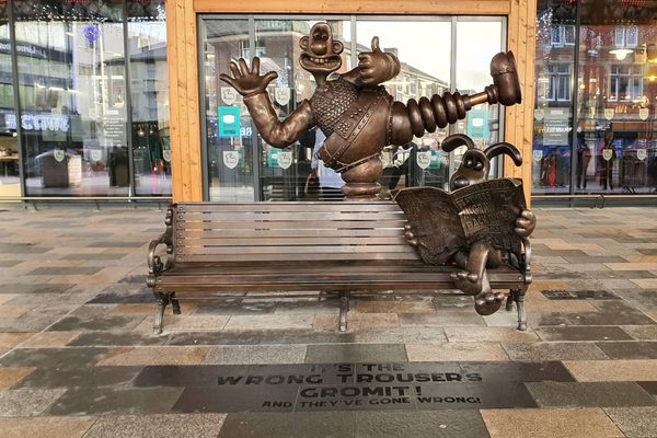 Wallace and Gromit Statue