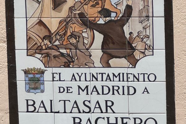 Baltasar Bachero tile mosaic