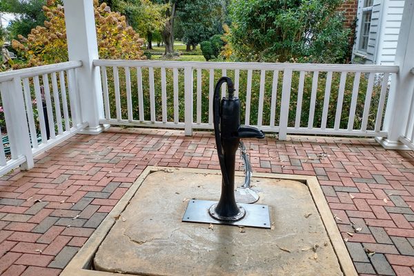 Helen Keller’s water pump