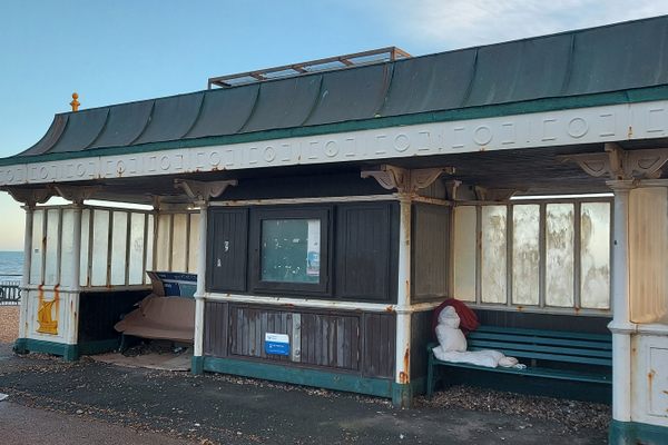 Larger shelter near Medina Terrace.
