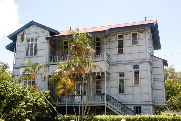 Iron House in Maputo