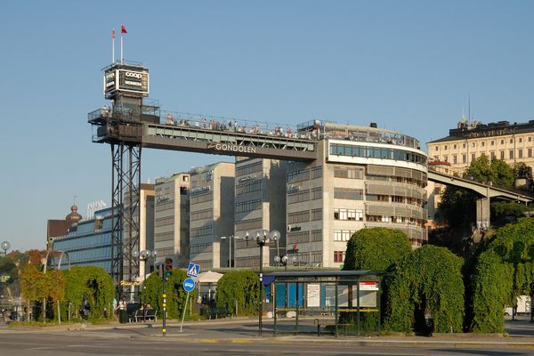 The Katarinahissen.