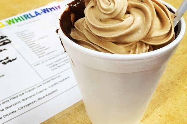 A Whirla-Whip creation, flavored with with Nutella.