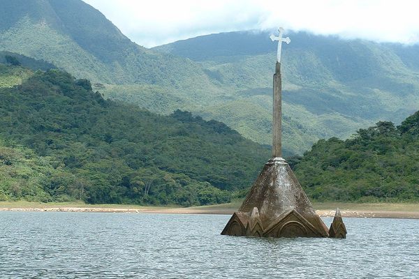 For more than 30 years, the former town of Potosi resided underwater after it was flooded by the building of a dam