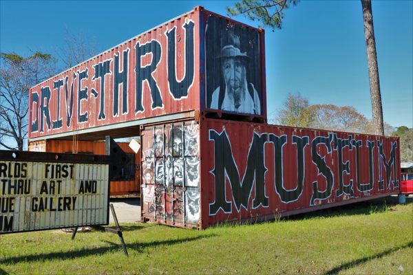 The Drive-Thru is next to the Museum of Wonder.