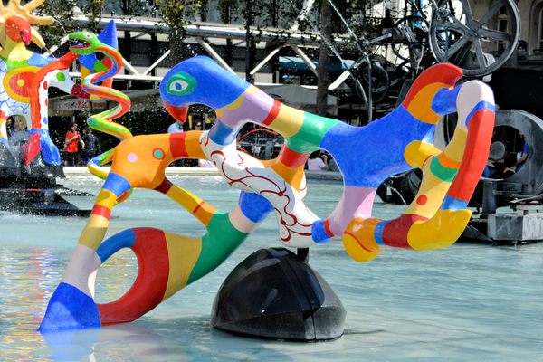 Stravinsky Fountain