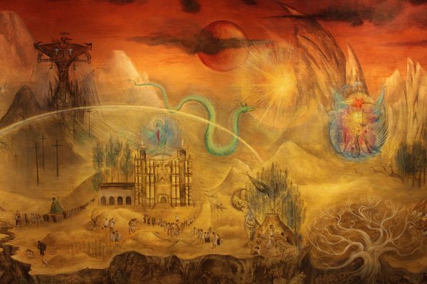 “El Mundo Mágico de los Mayas” from Leonora Carrington.