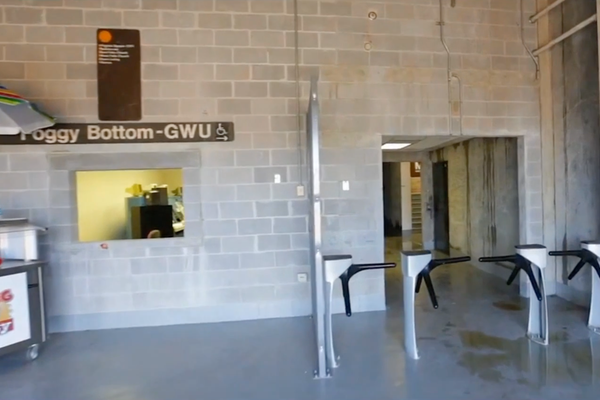 Mock Foggy Bottom station
