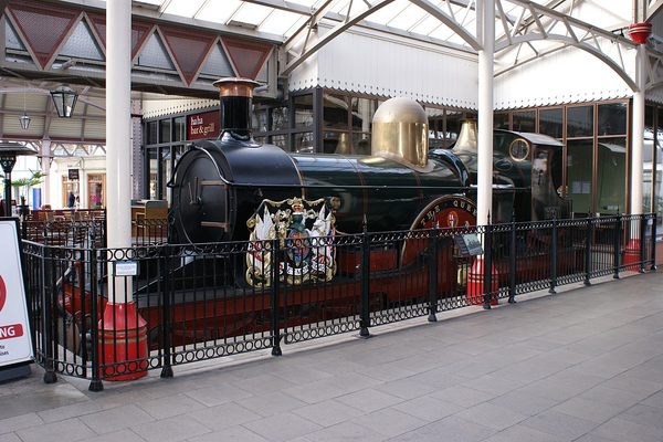 ‘The Queen’ replica on display.