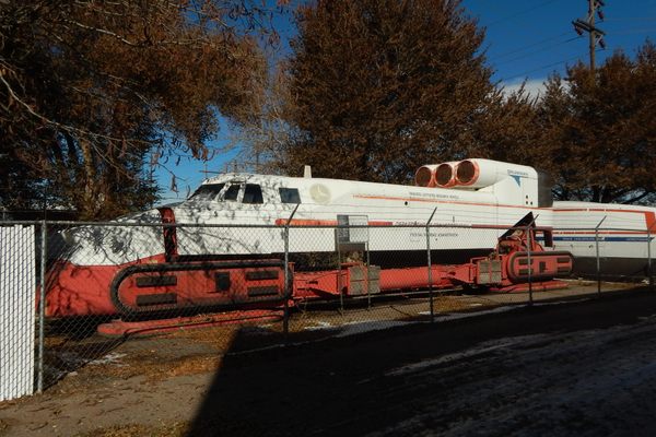 Tracked Levitated Research Vehicle.